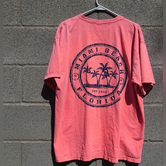 Miami Beach Florida oversized t-shirt - Picture 4 of 4